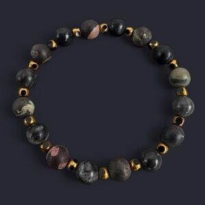 Mixed Stone Bead Bracelet